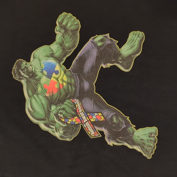 Autism Hulk T Shirt - Picture 2 of 4